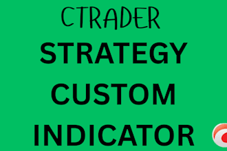 code algo bot on ctrader, custom ctrader strategy or ctrader copier robot cbot