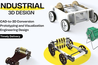 provide machine design and mechanical projects desingn