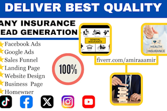 deliver verified life insurance health insurance leads solar or roofing leads