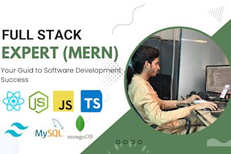 develop mern stack web application and do mern stack development