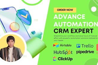setup coda clickup airtable pipedrive trello and hubspot