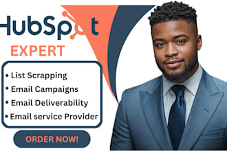 do email campaign list scrapping service provider deliverability on hubspot