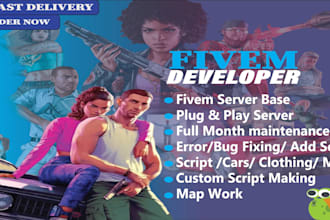 develop and fix your fivem server on any framework