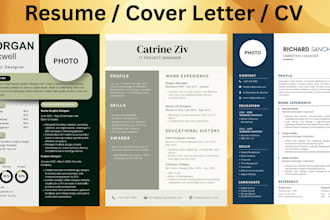 write and design your resume, CV, and cover letter for career success