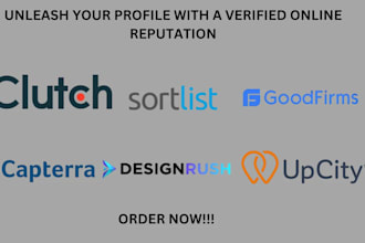 increase the repute of your website with clutch goodfirm g2 sorlist designrush