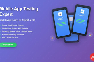 test your mobile app and give you a detailed report