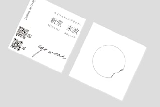 create a business card that reflects your personality