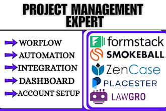 do project management crm smokeball formstack zencase casepeer ninox placester