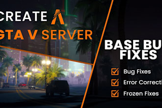 create and fix fivem servers or scripts on any framework