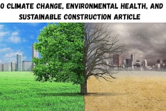do climate change, environmental health, and sustainable construction article