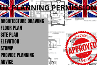 provide planning and building permit drawings for your construction