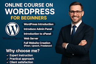 build or customize a professional online lms wordpress website