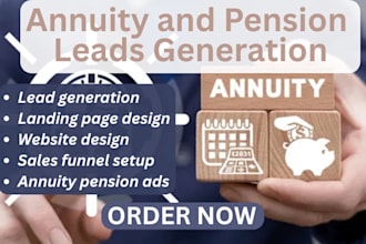 do annuity leads, pension leads insurance website leads