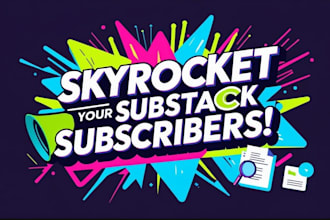 powerful promote your substack page link, newsletter promotion to real audience