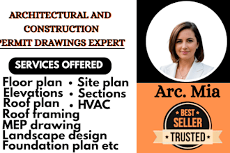 be architect engineer and prepare expert architectural and construction drawing