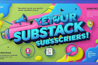 promote and grow your substack subscribers, newsletter, page and link