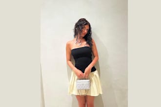 be your famous actress and female model for your product