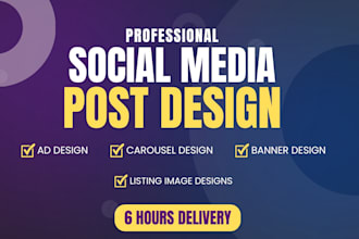 design social media post instagram post facebook post carousel design