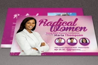 design a church flyer and event flyer within 6hrs