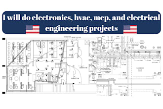 do electronics, hvac, mep, and electrical engineering projects