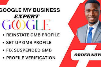reinstate and fix suspended google my business profile