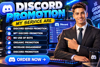 discord promotion, discord advertising, discord server promotion for growth