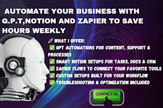 automate your business with gpt notion and zapier to save hours weekly
