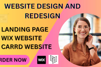 design carrd website wix design landing page wix online store wix redesign