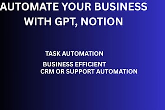 automate your business with gpt notions and zapier to save hours weekly, ai bot