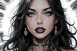 turn you photo in a comic character like marvel or dc