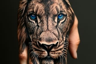 create custom art for tattoo design