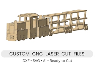 design professional laser cut dxf files with assembly guide