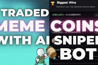 develop solana pump fun bot, market making bot, solana volume bot, pump and dump