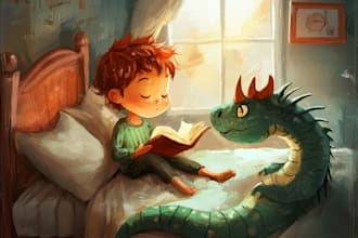 design children book illustration and cover children story