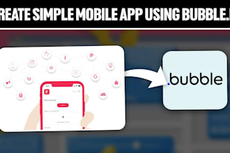 create bubble adalo bubble io app, saas mobile app website buildfire glide app