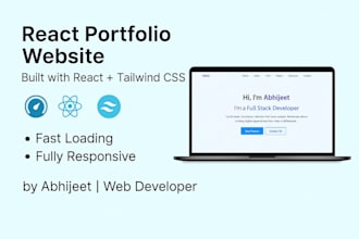 build a stunning personal portfolio website to showcase your skills