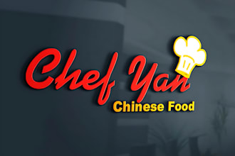 do modern food express restaurant cooking logo design