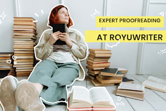 do expert proofreading and editing for manuals, scripts, and documents