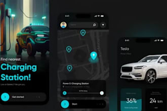 develop ev charging app escooter app gps app electronic app