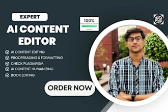 proofread, edit, rephrase and rewrite your ai content