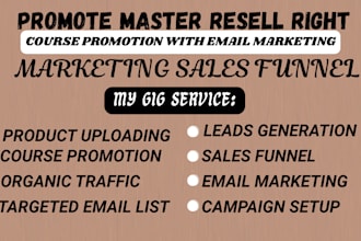 build master resell right with email marketing, beacon ai passive income