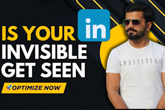 do linkedin profiles, business pages, post and content optimization services