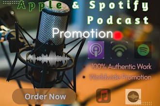 do organic podcast promotion and increase downloads to grow