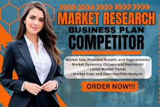 do comprehensive market research report, swot analysis and competitor analysis
