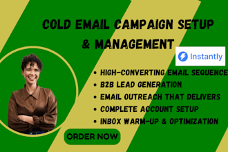 manage and optimize your cold email campaigns with instantly ai