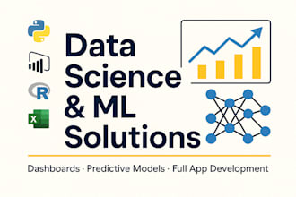 build ml models, analyze data and create ai chatbots