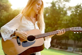 your female soothing country ballad vocalist, pop singer and custom love singer