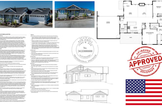 licensed engineer, engineered plan, virginia, new jersey, ohio permit drawing