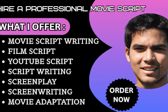 do movie script writing screenwriter, feature film comedy tv series scriptwriter