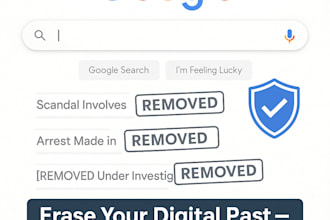 remove negative articles, false bad news links mugshots cases from google search